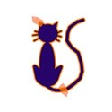 SH cat stiker