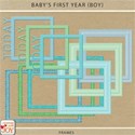 cwJOY-Baby1stYear-Boy-frames preview