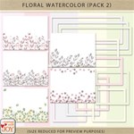 Floral Watercolor Pack 2