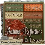 Autumn Reflections Word Art & Extras Kit 