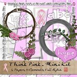 Think Pink - Mini Kit with Alpha