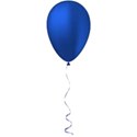 Balloon blue