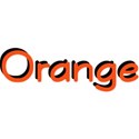English colour orange