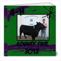 Taylors 4-H Album 2012 - 8x8 Photo Book (20 pages)