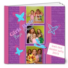 SLUMBER PARTY - 8x8 Deluxe Photo Book (20 pages)