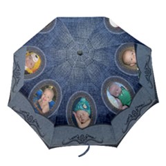 Denim Folding Umbrella