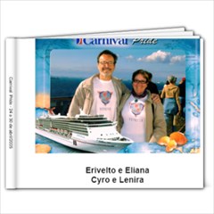 Carnival Pride - 9x7 Photo Book (20 pages)