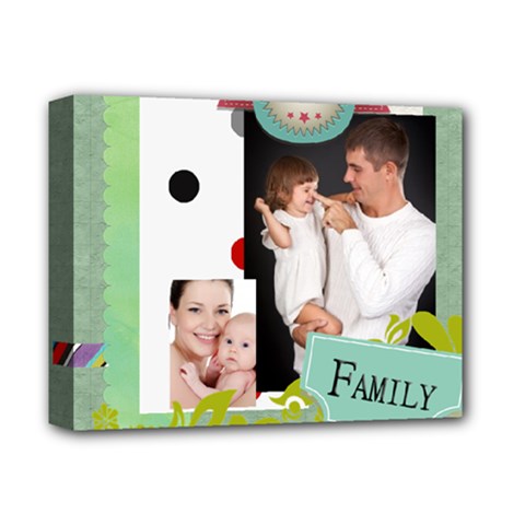 family - Deluxe Canvas 14  x 11  (Stretched)