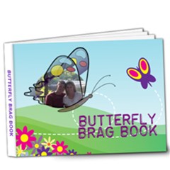 Delux 9X7 Butterfly Brag Book - 9x7 Deluxe Photo Book (20 pages)
