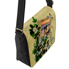 Flap Closure Messenger Bag (S) 