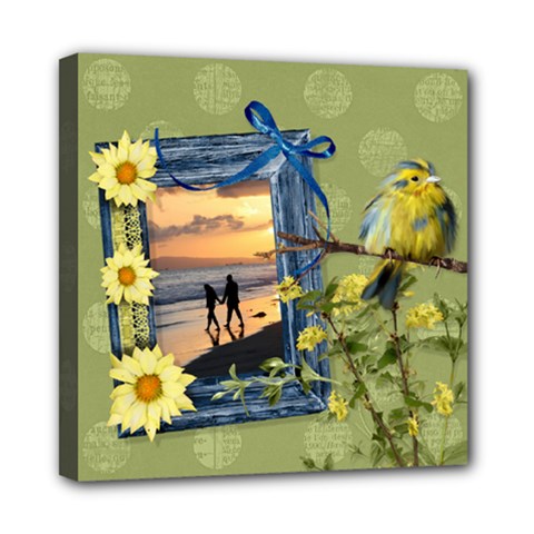 April Shower - Mini Canvas 8x8(Stretched)  - Mini Canvas 8  x 8  (Stretched)