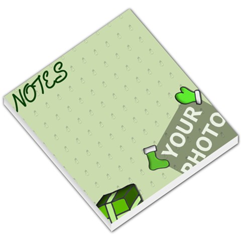 Christmas Small Memo Pad By Matematicaula