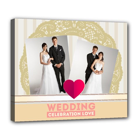 wedding - Deluxe Canvas 24  x 20  (Stretched)