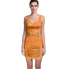 tangerine breeze-bodycon 3 - Bodycon Dress