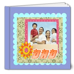 dad, fathers day, boy, man, fun, family, happy - 8x8 Deluxe Photo Book (20 pages)