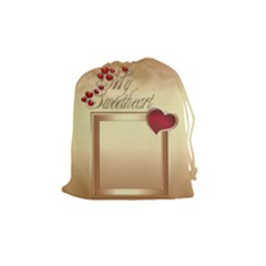 Valentine Sweetheart Drawstring Pouch (medium)