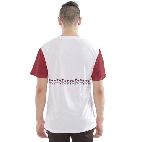 Men s Sport Mesh T-Shirt Back