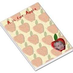 A is for Apple Large Memo Pad - Large Memo Pads