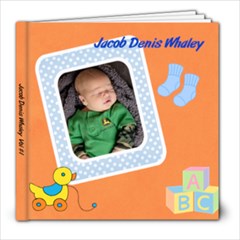 Jacob Denis Whaley  Vol #1 - 8x8 Photo Book (20 pages)