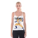 Splatter Heroes Wolverine Plain All Over Print Spaghetti Strap Top View1