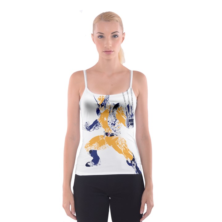 Splatter Heroes Wolverine Plain All Over Print Spaghetti Strap Top