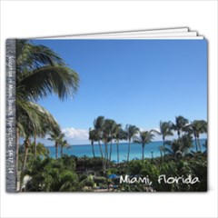 Miami Vacation - 9x7 Photo Book (20 pages)