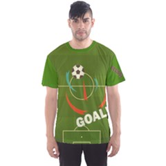 footerball - Men s Sport Mesh T-Shirt