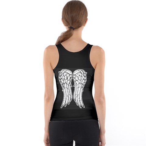 Women s Basic Tank Top Back