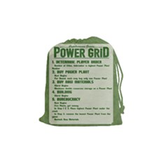 Power Grid Bags (M) - Green - Drawstring Pouch (Medium)