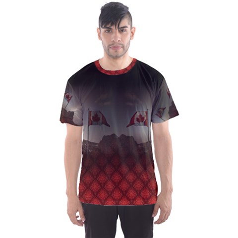 Men s Sport Mesh T-Shirt Front