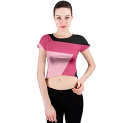 Square Mom Crew Neck Crop Top by ULTRACRYSTALpersona