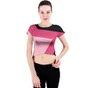 SQUARE MOM Crew Neck Crop Top View1