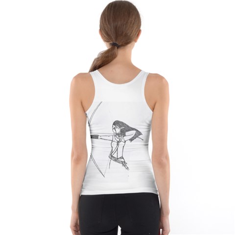 Women s Basic Tank Top Back