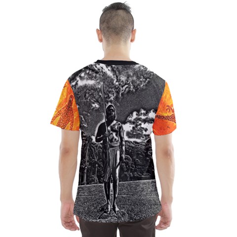 Men s Sport Mesh T-Shirt Back