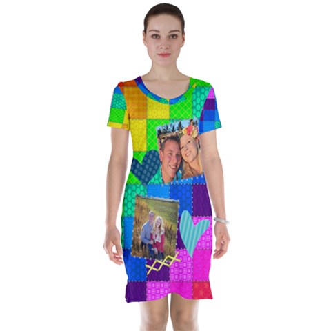 Short Sleeve Nightdress 