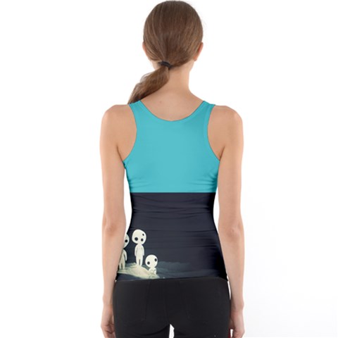 Women s Basic Tank Top Back