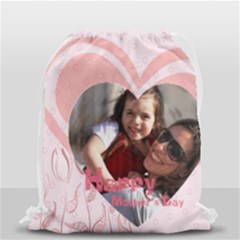 mothers day - Drawstring Bag (Small)