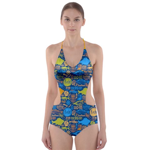 Cut-Out One Piece Swimsuit 