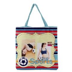 sport theme - Grocery Tote Bag