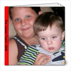 The Cannon Family 2008 - 8x8 Photo Book (30 pages)