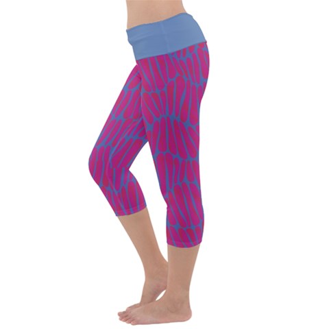 Capri Yoga Leggings Back