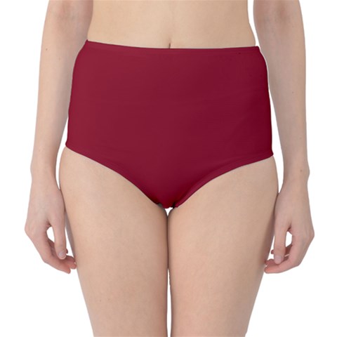 Classic High-Waist Bikini Bottoms 