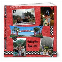 October 2007 WDW  - 8x8 Photo Book (30 pages)