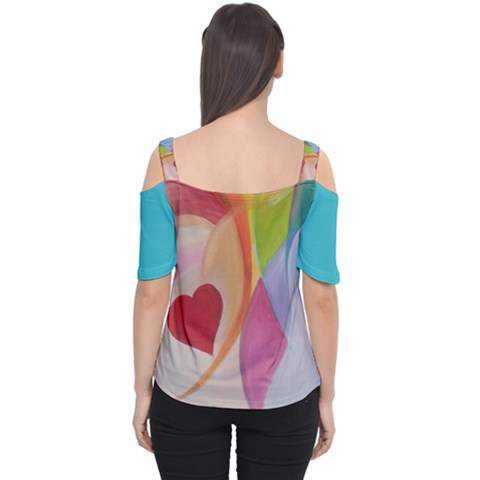 Cutout Shoulder T-Shirt 