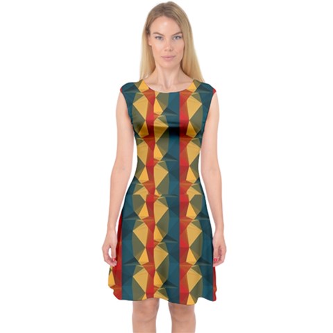 Capsleeve Midi Dress 