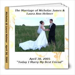 Weddin Album - 8x8 Photo Book (20 pages)