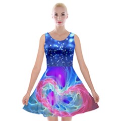 alien  skater dress - Velvet Skater Dress