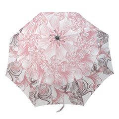 Flower Print Folding Umbrella by jmcdesigns