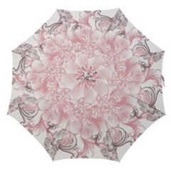 Flower Print Straight Umbrella by jmcdesigns