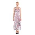 Flower Print Sleeveless Maxi Dress View1